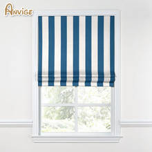 New Arrival Modern Geometric Stripes Style Roman Blinds Roman Shades For Living Room Window Curtains Free Shipping 2024 - buy cheap
