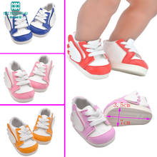 Zapatos informales para muñecas recién nacidas, zapatillas deportivas adecuadas para muñecas de 43 cm, regalos de muñecas 2024 - compra barato