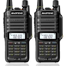 Baofeng-walkie-talkie de doble banda para caza, senderismo y lluvia, de 10W Radio bidireccional de alta potencia, impermeable IP67, 2 UV-XR 2024 - compra barato