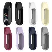 Защитный чехол для Xiaomi Mi Band 6, мягкий силиконовый чехол с зажимом для браслета-трекера MiBand 6 2024 - купить недорого