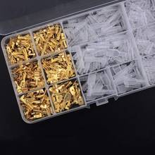 480 PCS Male Female Wire Spade Connector Wire Quick Splice 2.8/4.8/6.3mm Crimp Terminal Block with Insulating Sleeve Assortment 2024 - buy cheap