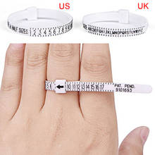 Ring Rulers Fingers Size Measurement Tool Ring Sizer UK/US Official Men and Womens Measure Finger Circumference Screening Tool 2024 - buy cheap