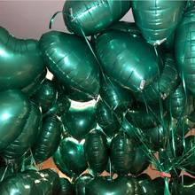 Balão redondo de alumínio de macaron para decoração, balão de metal metálico de 18 polegadas para chá de bebê, casamento, aniversário, festa, decoração de festa, balão com 10 peças 2024 - compre barato
