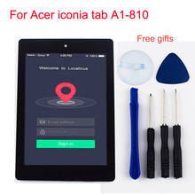 Tela lcd para celular acer iconia tab A1-810 a1 810 com sensor de toque 2024 - compre barato