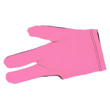 Guantes de billar Unisex para hombre y mujer, guante de billar, palo de billar, guantes abiertos de tres dedos para mano derecha/izquierda 2024 - compra barato