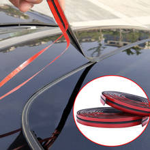 Window Roof Car Seal Strips Auto Seal Protection Dust Proof Front Rear Windshield Sealing Strips Noise Insulation Car Styling 2024 - купить недорого