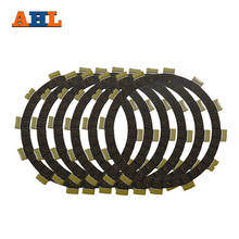AHL Motorcycle Clutch Friction Plates Set for SUZUKI DS185 SP200 LT250R RG125 RM100 TX125 TS185 RV200 DR200 TS125R LT230S GT200 2024 - buy cheap