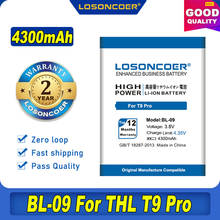 LOSONCOER-Batería de BL-09 para THL T9 Pro, 100% mAh, BL 09, Original, 4300 2024 - compra barato