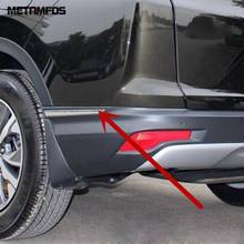 Для Honda CR-V CRV 2017 2018 2019 хромированная накладка на задний угол бампер для литья под давлением защитная полоса внешние аксессуары автомобильный Стайлинг 2024 - купить недорого