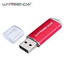 WANSENDA Metal USB Flash Drive 128GB Mini Pen Drive 8GB 16G 32GB 64GB Pendrive 256GB USB Memory Stick Flash Drive 2024 - buy cheap