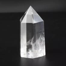 MOKAGY Natural Transparent Quartz Clear Crystal White Points 50mm-60mm 1pc 2024 - buy cheap