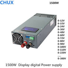 Switching Power Supply 1500W 12v 15v 24v 27v 36v 48v 60v 72v 80v 90v 100v 110v  220v 300v with display adjustable power supply 2024 - buy cheap