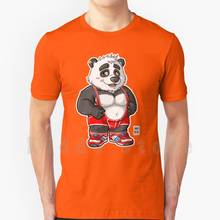 Panda - Bearzoo Series T Shirt Cotton Men Diy Print Cool Tee Bobobear Bobobearart Bobo Bear Bear Bear Week Bear Weekend Otter 2024 - buy cheap