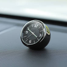 VST-Reloj de CL-003 para coche, accesorio con puntero luminoso, orificios de ventilación de aire, Clip de salida, Mini decoración automotriz, pantalla de hora 2024 - compra barato