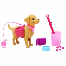 1 Set Mini Plastic Pet Dog Sets Feeding Bones Outside Dollhouse Combination Accessories for Barbie Doll Puppet 1:6 Kid Toys 2024 - buy cheap