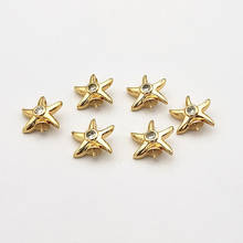 New arrival! 12x13mm 100pcs Cubic Zirconia Star shape Charm for Earring DIY Making, Jewelry Accessories Findings & Component 2024 - buy cheap