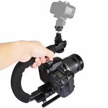 PULUZ U/C Shape Portable Handheld DV Bracket Stabilizer Kit For SLR Cameras & Home DV Camera Photography Benro Gimbal Dslr 2024 - buy cheap