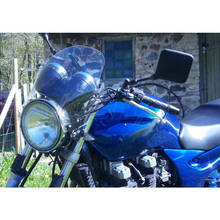 Motorcycle Screen Windshield Windscreen For Kawasaki ER5 ZRX1100 ZRX1200 ZRX400 ZR7 ZR750 ZR550 Zephyr 750 550 Dark Grey 2024 - buy cheap