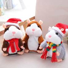 Hamster Parlante Talking Hamster Animal Toy Plush Toy Interactive Sound Record Plush Talking Hamster Stuffed Toys For Children 2024 - buy cheap