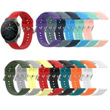 20mm 22mm Watch Strap for Huawei Watch GT 2 Pro Band Silicone Bracelet Wristband Replacement for Huawei Watch GT 2 Accessories 2024 - buy cheap