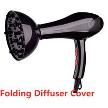 Black Colors Plastic Universal Hair Diffuser Dryer Blower Hairdressing Salon Hair Curly Dryer Folding Diffuser Cover 2024 - buy cheap