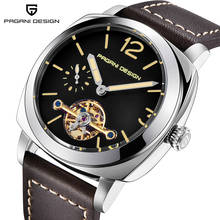 Pagani design-relógio de pulso, mecânico, luxuoso, couro legítimo, casual, automático, masculino 2024 - compre barato