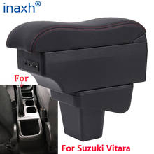 For Suzuki Vitara Armrest Retrofit parts dedicated Car Armrest Center Storage box car accessories Interior USB Easy to install 2024 - buy cheap