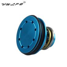VULPO Airsoft CNC Aluminum Double O-Ring Ball Bearing Piston Head Advanced Type For AEG Ver.2/3 Gearbox 2024 - buy cheap