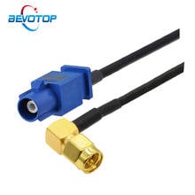 1PCS Extended Fakra C Male to SMA Male Right Angle Plug GPS Antenna Extension Cable Coaxial RG174 Pigtail for Auto Car Vehicle 2024 - buy cheap