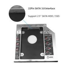 kebidu SATA to SATA 2nd HDD Caddy 9.5mm for HDD SSD Case Hard Disk Drive Enclosure Bay for Notebook ODD Optibay DVD CD-Rom 2024 - buy cheap