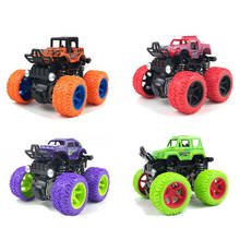 Mini Inertial Off-Road Vehicle Pullback Children Toy Car Plastic Friction Stunt Car Juguetes Carro kids toys for boys 2024 - buy cheap