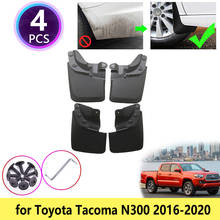 for Toyota Tacoma N300 2016 2017 2018 2019 2020 Mudguards Mudflap Fender Mud Flaps Splash Guards Front Rear Wheel Accessories 2024 - buy cheap