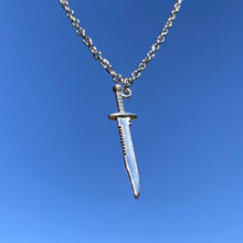 Женское Ожерелье-чокер с подвеской в виде ножа 2024 - купить недорого