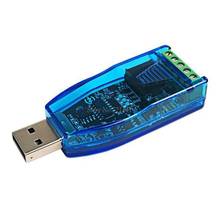 Промышленный преобразователь USB в RS485, защита от обновления, преобразователь RS485, совместимость со стандартом V2.0, Модуль платы разъема RS-485 А 2024 - купить недорого