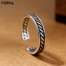 Fashion Silver Color Vintage Rings Open Retro Rings Jewelry Wholesale 2024 - buy cheap