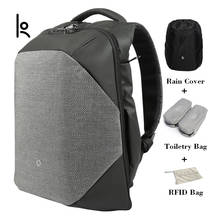 Korin Design-mochila con diseño de clic Pro para hombre y mujer, bolsa para ordenador portátil de 15,6 pulgadas, anticorte, con carga USB, para Notebook 2024 - compra barato