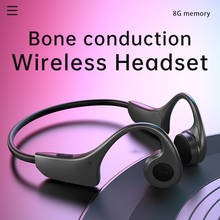 Dosii-fones de ouvido wireless, fones de ouvido com bluetooth, memória 8g integrada, reprodutor de música mp3, para mergulho, para smartphone 2024 - compre barato