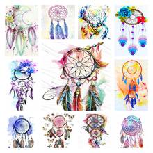 5d Diy Diamond Painting Color Wind Chime Picture Cartoon Full Diamond Embroidery Mosaic Handmade Art Home Decoration 2024 - buy cheap