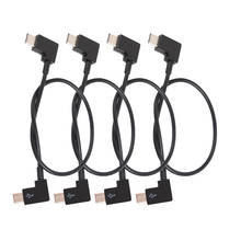 Cable corto USB tipo C a tipo C de 30cm, Cable de extensión de carga/sincronización de datos, ángulo recto de 90 grados, USB-C macho a macho, paquete de 4 2024 - compra barato