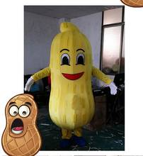 Fantasia de mascote de amendoim com personagem de desenho animado fantasia vestido de páscoa fantasia traje de festa de natal tamanho adulto 2024 - compre barato
