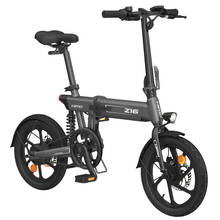Himo-bicicleta elétrica dobrável z16, e-bike com assistente de energia, 80km de distância, 10ah, mountain bike 2024 - compre barato