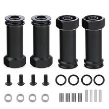 Adaptadores hexagonales de rueda de aluminio de 12MM, extensión larga de 29Mm, piezas de conversión de coche RC para 1/12 Wltoys 12428 12423 2024 - compra barato