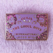 Pin esmaltado de The Ghoul Boys ouijoard, broche escalofriante inspirado en show 2024 - compra barato