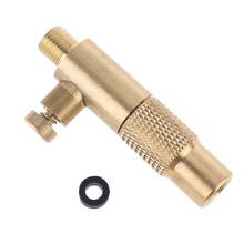 Brass Car Tire Inflator Standard Fine Thread Vehicle Air Compressor Pump Connector with Deflation function 2024 - buy cheap