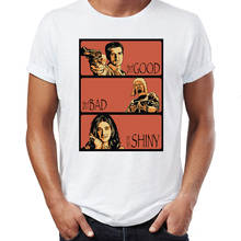 T-shirt Dos Homens Casual Firefly Serenity Tripulações Mal A Kaylee Mara Jayne O Bom O Mau E O Brilhante Artsy Tshirt t Encabeça Harajuku 2024 - compre barato