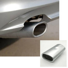 For BMW E90 E91 E92 E93 318i 318d 320i Car Exhaust Muffler Tip Pipe Tail Trim Cover  Auto Accessories Stainless Steel 2024 - buy cheap