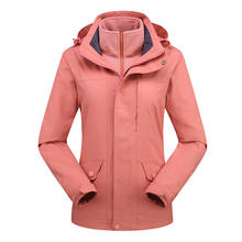 Winter 2in1 Ladies Windbreaker Coat Waterproof Hiking Climbing Skiing Outdoor Jacket Women Snowboard Camping Breathable Coats 2024 - buy cheap