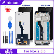 Pantalla LCD de 6,55 "para Nokia 5,3 N5.3 TA-1223 TA-1227 TA-1229, montaje de digitalizador con pantalla táctil para Nokia5.3, LCD de repuesto 2024 - compra barato