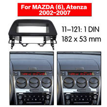 2 Din Car Audio Frame Car Radio Fascia GPS Navigation Fascia For 2002-2007 Mazda 6 Atenza Modify Main Frame DVD Panel Cover 2024 - buy cheap