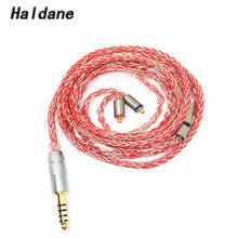 Haldane MMCX-Cable de repuesto para auriculares Chapado en plata, 2,5/3,5/4,4mm, equilibrado para MUC-M12SM2,XBA-Z5/A3/A2/300AP Se535 se215 2024 - compra barato